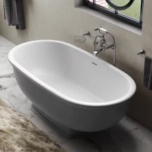 Washington Greige 1560 x 810 Freestanding Bath - RAK Ceramics