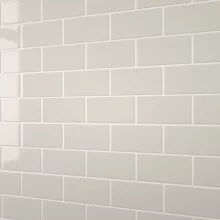 Dark Grey Small Flat Metro Reco PVC Tile Wall Panels