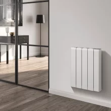 Lancia Bravo 1600 x 544mm White Vertical Designer Radiator