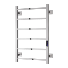 Reina Velino 800x500mm Polished Stainless Steel Bathroom Electric Radiator