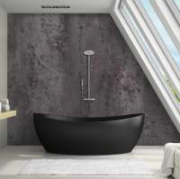 ProPlas Tile 250 Stone Graphite PVC Wall Panels - PRT3