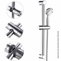 Polished Stainless Steel Grab Rail 24inch / 600mm - Euroshowers