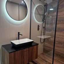 Luna Silver Matt SOLIDboard 1000mm Waterproof Wall Panels