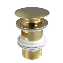 Roca Brushed Brass Click Clack Waste