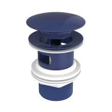 Roca Cobalt Blue Click Clack Waste