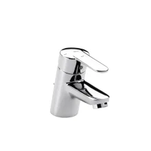 Roca Escuadra Chrome Smooth Body Basin Mixer