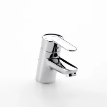 Roca Escuadra Chrome Smooth Body Basin Mixer