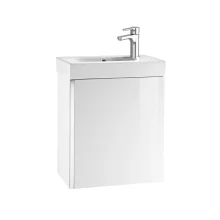 Roca Mini Gloss White Vanity Unit & Basin