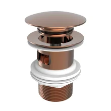 Roca Rose Gold Click Clack Waste