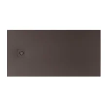 Roca Terran-N Superslim StoneX 1000 x 900mm Coffee Shower Tray