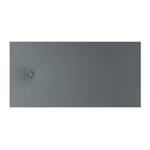 Roca Terran-N Superslim StoneX 1000 x 900mm Slate Shower Tray