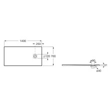 roca-terran-n-superslim-stonex-1400-x-700mm-white-shower-tray-tech.webp