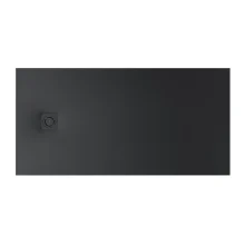 Roca Terran-N Superslim StoneX 1400 x 900mm Black Shower Tray