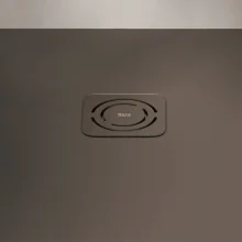 Roca Terran-n Superslim StoneX 800mm Slate Square Shower Tray