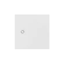 Roca Terran-n Superslim StoneX 900mm White Square Shower Tray