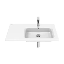 Roca The Gap 800mm 1TH Asymmetrical Right-Handed Basin