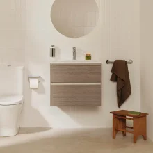 Roca The Gap Gloss White Compact Vanity Unit & Basin