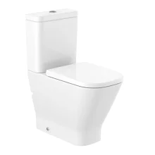 Roca The Gap Square Back to Wall Close Coupled Toilet