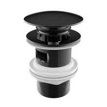Roca Titanium Black Click Clack Waste