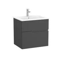 Roca Victoria-N 600mm Onyx 2 Drawer Vanity Unit & Basin