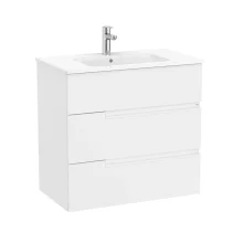 Roca Victoria-N 800mm Onyx 3 Drawer Vanity Unit & Basin