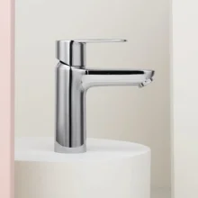 roca-victoria-plus-chrome-smooth-body-basin-mixer-waste-lifestyle-2.webp