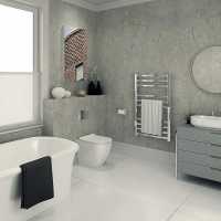 Perform Panel Silver 1200mm Bathroom Wall Panels