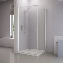 Roman Haven6 Chrome 760mm Frameless Pivot Shower Door