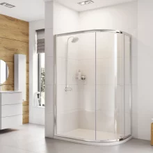 Roman Haven6 900 x 800mm Offset Two Door Quadrant Shower Enclosure