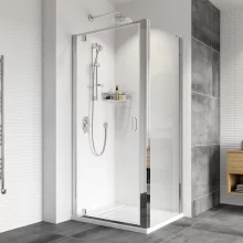 Roman Infinity 1800 x 800mm Grey Slate Effect Shower Tray