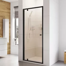 Roman Haven8 Matt Black 760mm Pivot Shower Door