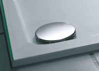 Vodas 8 Stella 1000 Frameless Hinge Door Quadrant Shower Enclosure - Black