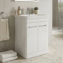 Lancia Rossini Gloss White Back to Wall Toilet Unit