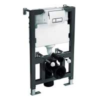 Arley Cyclone Toilet Fixing Frame & Flush Plate 0.82 - 1.0m 