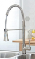 Rycka Pull-Out Kitchen Mixer Tap - Brushed Nickel - Signature Series