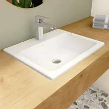 VitrA S20 Square Inset Basin 500 x 450