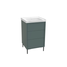 Scudo Bota 500 Parisian Green Freestanding Vanity Unit