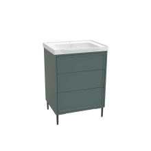 Scudo Bota 600 Parisian Green Freestanding Vanity Unit