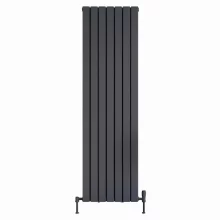 Bravo 1800 x 476mm Anthracite Vertical Designer Radiator