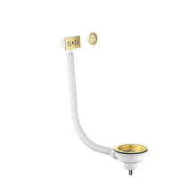 Scudo Brushed Brass Universal Kitchen Sink Waste