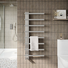 Eastbrook Wendover 1200 x 500mm Matt Anthracite Towel Radiator