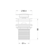 scudo-chrome-round-centre-dome-slotted-sprung-basin-waste-tech.webp