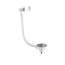 Scudo Chrome Universal Kitchen Sink Waste