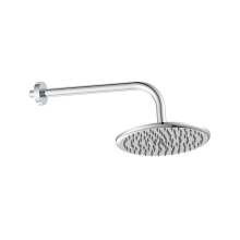 Scudo Round Chrome Shower Head and Arm