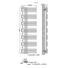 scudo-elizabeth-anthracite-500-x-1800mm-towel-radiator-line-drawing.webp