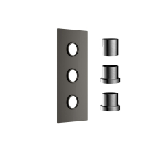 Scudo Gunmetal Triple Concealed Plate with Sleeves