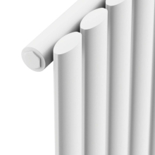 Scudo 2 Column 1800 x 425mm White Vertical Designer Radiator