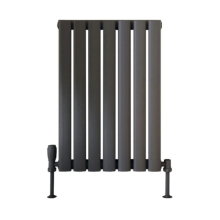 Scudo Apex 600 x 413mm Anthracite Horizontal Designer Radiator