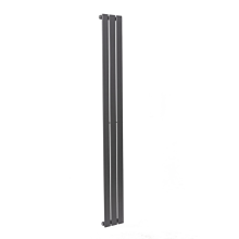 Scudo Bravo 1800 x 204mm Anthracite Vertical Designer Radiator