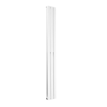 Scudo Bravo 1800 x 204mm White Double Vertical Designer Radiator